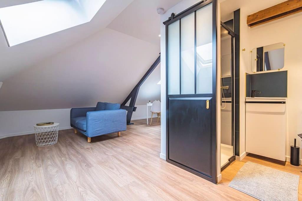 L'Azur Dore, Studio Pour 2 Voyageurs Isles-sur-Suippe Extérieur photo