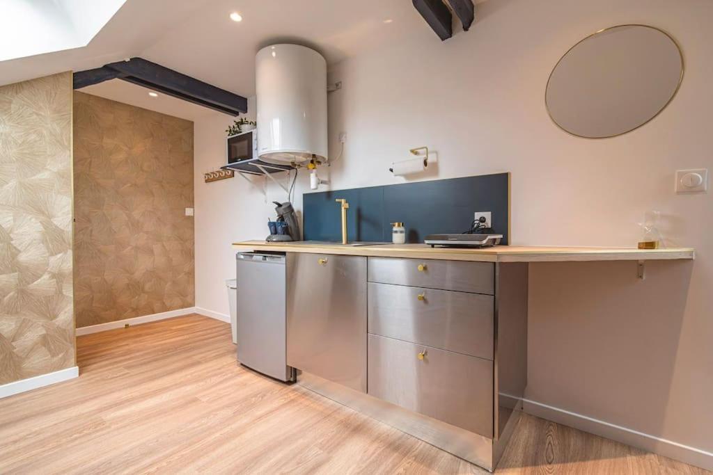 L'Azur Dore, Studio Pour 2 Voyageurs Isles-sur-Suippe Extérieur photo